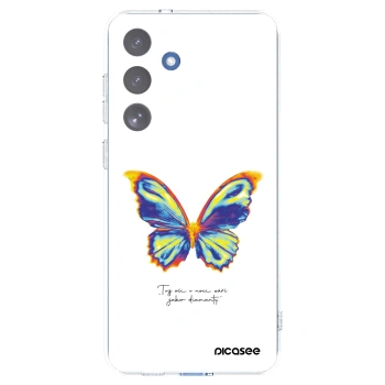 Picasee husă transparentă din silicon pentru Samsung Galaxy S25 FE 5G - Diamanty White