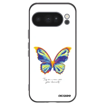 Picasee husă neagră din silicon pentru Google Pixel 10 Pro - Diamanty White