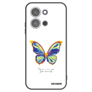 Picasee husă neagră din silicon pentru Xiaomi Redmi 15C 5G - Diamanty White