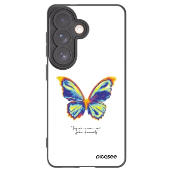 Picasee husă neagră din silicon pentru Samsung Galaxy S26 - Diamanty White