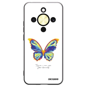 Picasee husă neagră din silicon pentru Honor Magic8 Lite 5G - Diamanty White