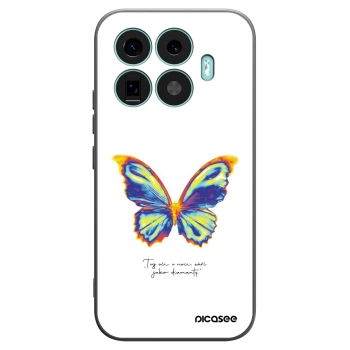 Picasee husă neagră din silicon pentru Xiaomi 17T - Diamanty White