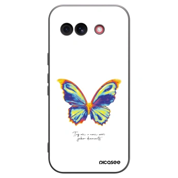 Picasee husă neagră din silicon pentru Google Pixel 10a - Diamanty White