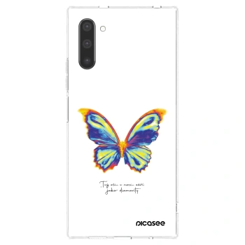 Picasee husă transparentă din silicon pentru Samsung Galaxy Note 10 N970F - Diamanty White