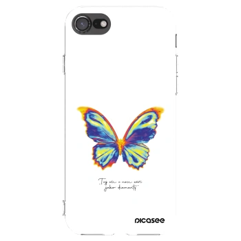 Picasee husă transparentă din silicon pentru Apple iPhone 8 - Diamanty White