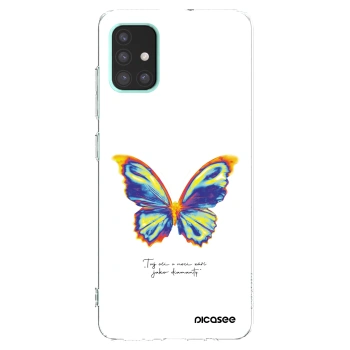 Picasee husă transparentă din silicon pentru Samsung Galaxy A51 A515F - Diamanty White
