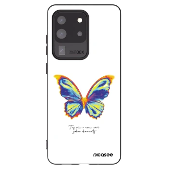 Picasee husă neagră din silicon pentru Samsung Galaxy S20 Ultra 5G G988F - Diamanty White