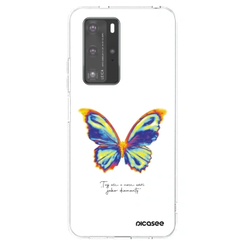 Husă pentru Huawei P40 Pro - Diamanty White
