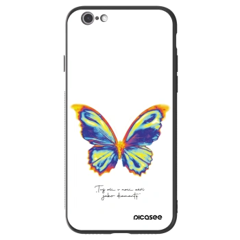 Husă pentru Apple iPhone 6/6S - Diamanty White