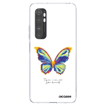 Picasee husă transparentă din silicon pentru Xiaomi Mi Note 10 Lite - Diamanty White