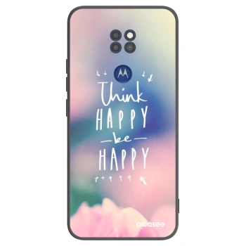 Husă pentru Motorola Moto G9 Play - Think happy be happy