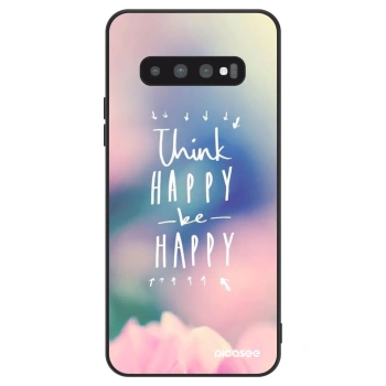 Husă pentru Samsung Galaxy S10 G973 - Think happy be happy