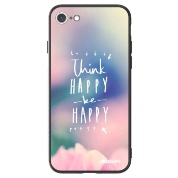 Picasee ULTIMATE CASE pentru Apple iPhone 8 - Think happy be happy