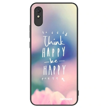 Husă pentru Xiaomi Redmi 9AT - Think happy be happy