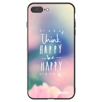 Husă pentru Apple iPhone 8 Plus - Think happy be happy