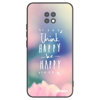 Picasee husă neagră din silicon pentru Xiaomi Redmi Note 9T - Think happy be happy