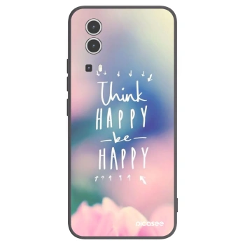 Picasee husă neagră din silicon pentru Vivo Y72 5G - Think happy be happy