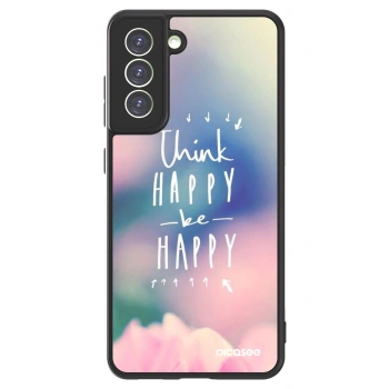 Picasee ULTIMATE CASE pentru Samsung Galaxy S21 FE 5G - Think happy be happy