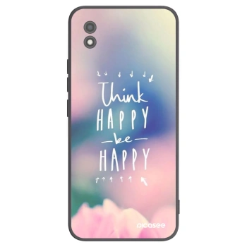 Picasee husă neagră din silicon pentru Realme C11 (2021) - Think happy be happy
