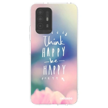 Picasee husă transparentă din silicon pentru OPPO A94 5G - Think happy be happy