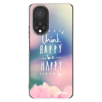 Picasee husă transparentă din silicon pentru Honor X7 - Think happy be happy