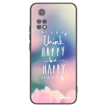 Picasee husă neagră din silicon pentru Xiaomi Redmi Note 11S 5G - Think happy be happy