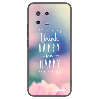 Picasee husă neagră din silicon pentru Xiaomi 13 Pro - Think happy be happy
