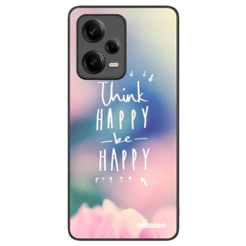 Picasee ULTIMATE CASE pentru Xiaomi Redmi Note 12 Pro 5G - Think happy be happy