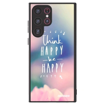 Picasee ULTIMATE CASE PowerShare pentru Samsung Galaxy S22 Ultra 5G - Think happy be happy
