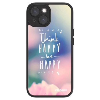 Husă pentru Apple iPhone 15 - Think happy be happy