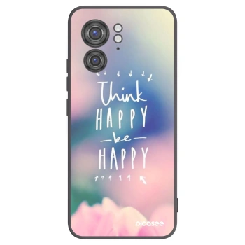 Husă pentru Motorola Edge 40 - Think happy be happy