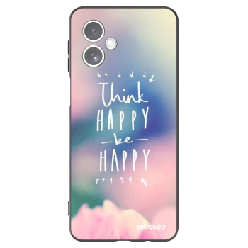 Husă pentru Motorola Moto G54 5G - Think happy be happy