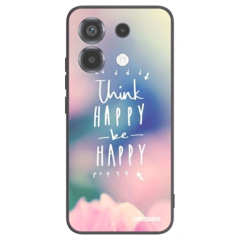 Picasee husă neagră din silicon pentru Xiaomi Poco X6 - Think happy be happy