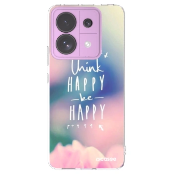 Picasee husă transparentă din silicon pentru Xiaomi Redmi Note 13 Pro 5G - Think happy be happy