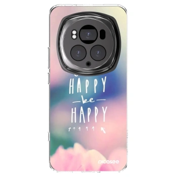 Picasee husă transparentă din silicon pentru Honor Magic6 Pro - Think happy be happy