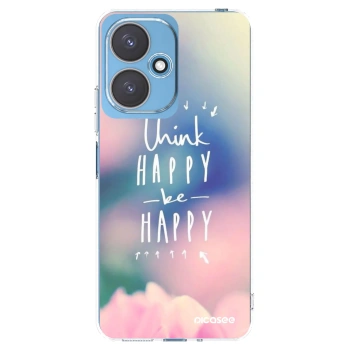 Picasee husă transparentă din silicon pentru Xiaomi Redmi 13C 5G - Think happy be happy