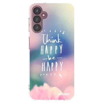 Picasee husă transparentă din silicon pentru Samsung Galaxy A05s A057G - Think happy be happy