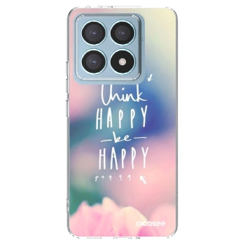 Picasee husă transparentă din silicon pentru Xiaomi 14T Pro - Think happy be happy