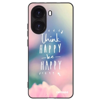 Picasee husă neagră din silicon pentru Xiaomi Poco X7 Pro 5G - Think happy be happy