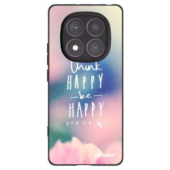 Picasee husă neagră din silicon pentru Xiaomi Redmi Note 14 Pro 4G - Think happy be happy