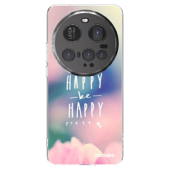 Picasee husă transparentă din silicon pentru Xiaomi 15 Ultra - Think happy be happy