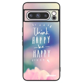 Picasee ULTIMATE CASE pentru Google Pixel 8 Pro - Think happy be happy