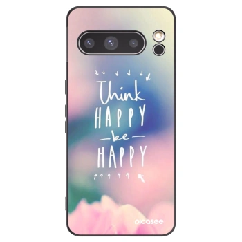 Picasee husă neagră din silicon pentru Google Pixel 8 Pro - Think happy be happy