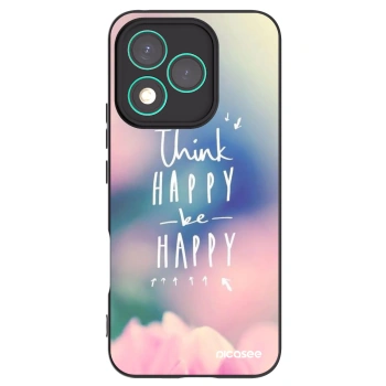Picasee husă neagră din silicon pentru Honor 400 Lite 5G - Think happy be happy