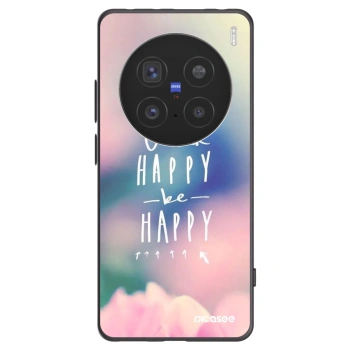 Picasee husă neagră din silicon pentru Vivo X200 Pro - Think happy be happy