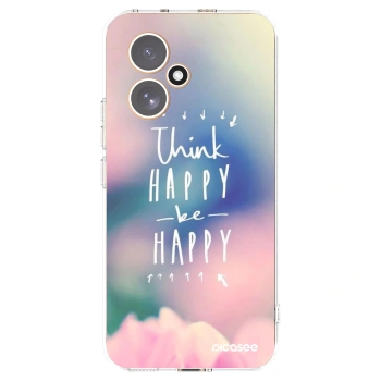 Picasee husă transparentă din silicon pentru Honor 400 5G - Think happy be happy