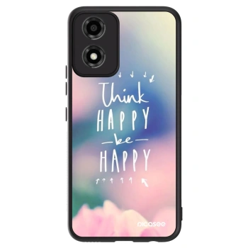 Husă pentru Motorola Moto E14 - Think happy be happy