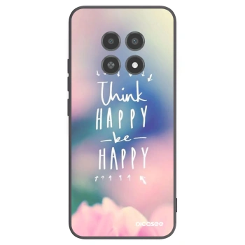 Picasee husă neagră din silicon pentru Realme 12X - Think happy be happy