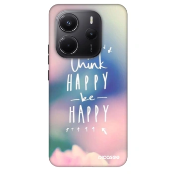 Husă pentru Xiaomi Redmi Note 14 5G - Think happy be happy