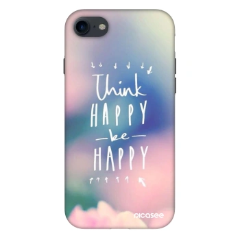Husă pentru Apple iPhone 8 - Think happy be happy